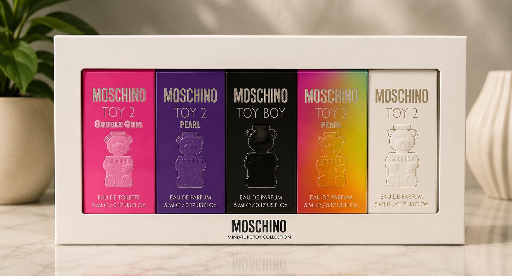 Moschino Miniature Toy Collection
